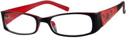 Product 3391/ Two tones plastic Frame with Incised Flowered Pattern