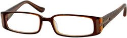 Product # 4309 Striped Acetate Full Rim Frames with Spring Hinges