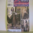Simplicity Costume Pattern for Adults, #5359,Size HH,Misses, a Gypsy, Belly Dancer, Harem Girl, Simplicity Costume Pattern for Adults, #5359,Size HH,Misses, a Gypsy, Belly Dancer, Harem Girl,
