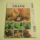 McCalls Crafts Sewing Pattern, #M5291,Animal Sewing Caddies McCalls Crafts Sewing Pattern, #M5291,Animal Sewing Caddies