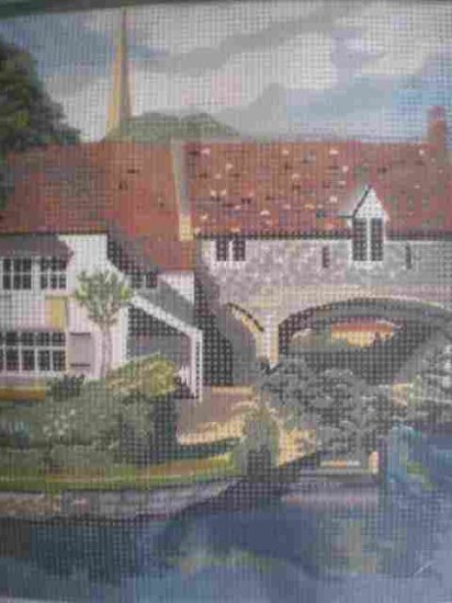 Peggotty's Pictures Pulls Ferry, Norwich Needlepoint/Tapestry Kit
