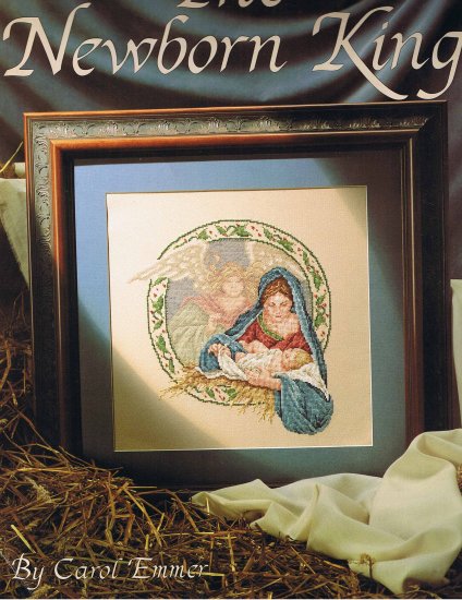 Leisure Arts Leaflet 2205 "The Newborn King" Chart