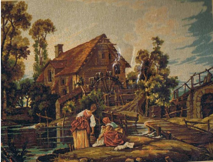 Twilley's The Old Mill Needlepoint/Tapestry/Cross Stitch Kit