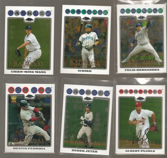 Dustin Pedroia 2008 Topps Chrome #66 Overprint NSCC