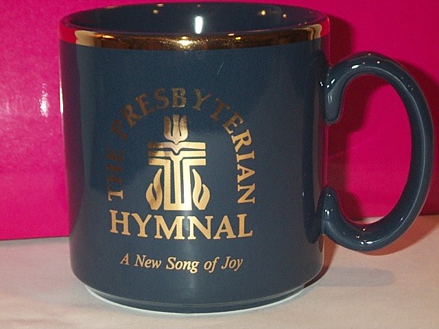 The Presbyterian Hymnal & Publishing House MUG high gloss gold foil coffee tea church