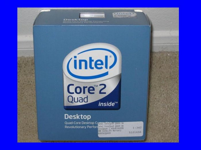 NEW Retail Intel Core 2 DUO E6750 2 x 2.66 Ghz CPU Processor
