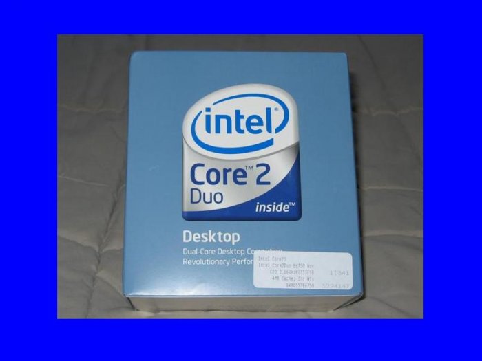 NEW Retail BOX INTEL CORE 2 DUO E4500 CPU 2.2GHZ FAN LGA 775 HEATSINK FAN Dual Core SLA95