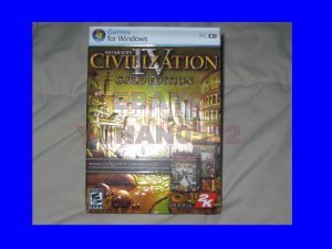 NEW SID MEIER'S CIVILIZATION 4 IV GOLD EDITION PC GAME GAMES Windows 710425311833