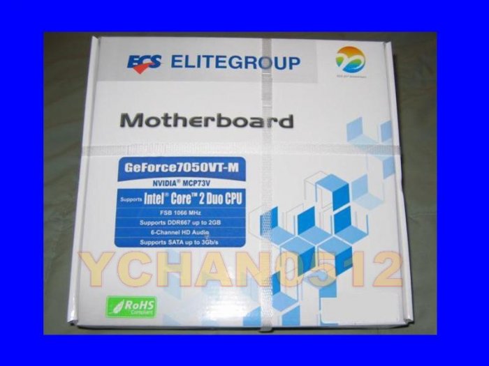NEW ECS Intel GF7050VT-M Motherboard LGA 775 Socket Dual Core 2 Duo