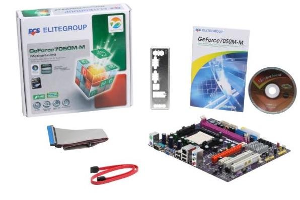 ECS AMD GEFORCE7050M-M v2 Motherboard SOCKET AM2 AM2+ Micro Atx All in One