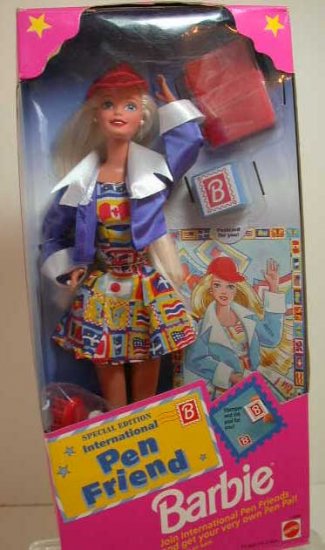 1995 Special Edition INTERNATIONAL PEN FRIEND Barbie Doll NRFB
