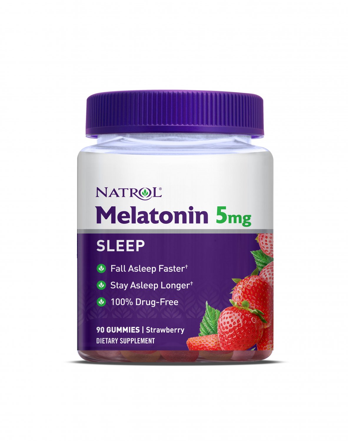 Natrol Strawberry Melatonin Gummies Mg Count