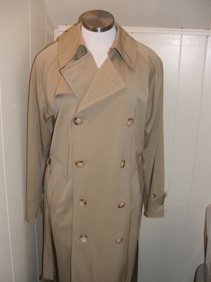 Ralph Lauren BLACK LABEL Wool Trench Coat Size 10