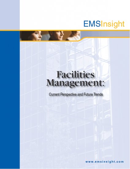 Facilities Management: Current Perspective and Future Trends