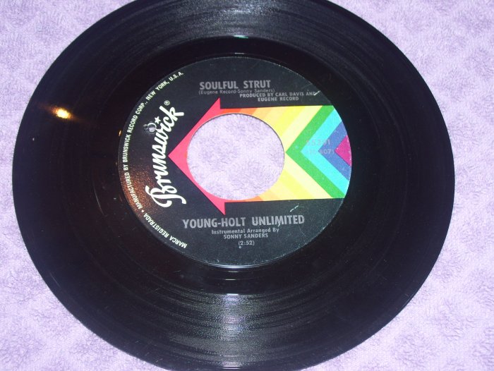 Young-Holt Unlimited Country Slicker Joe / Soulful Strut Brunswick 55391 Northern Soul 45