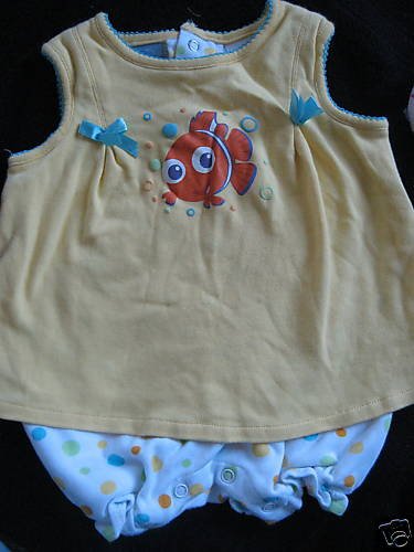 NEMO CUTE DOTS PRETTY SUNSUIT OUTFIT LOT GIRL 18MO