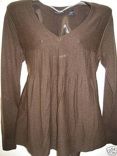 NEW VICTORIA SECRET CASHMERE SILK BABYDOLL SWEATER-L