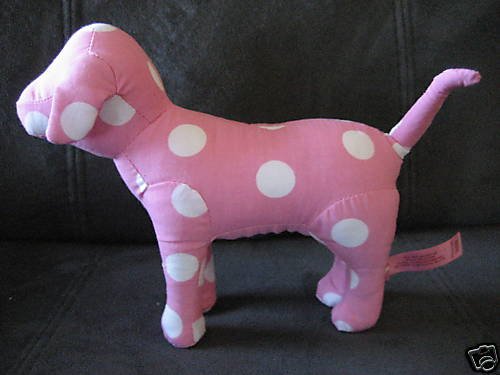 NEW VICTORIA SECRET PINK COLLECTION DOG DOGGIE WHITE