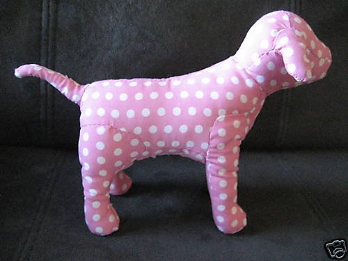 NEW VICTORIA SECRET PINK COLLECTION DOG DOGGIE WHITE