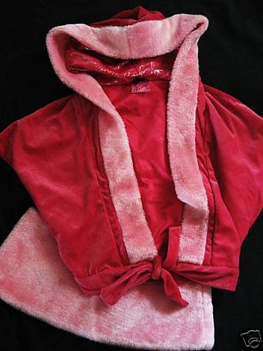 NEW VICTORIA SECRET SLT SANTA BABY HOODIE SKIRT XS/S/M