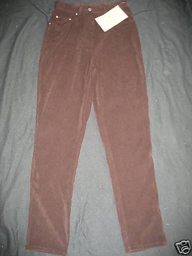NWT DENIM AND CO TAPERED LEG SLIM SUEDE-FEEL PANTS 6