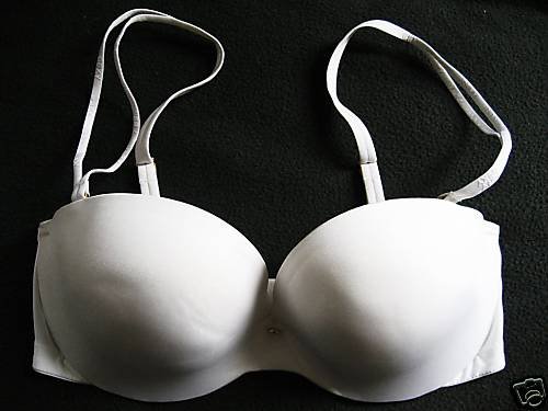 VICTORIA SECRET CONVERTIBLE PUSH UP STRAPLESS BRA 38D