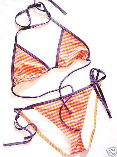 NEW VICTORIA SECRET VERY SEXY TRIANGLE TEENY BIKINI M
