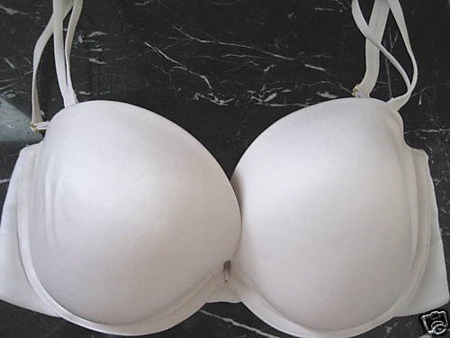 VICTORIA SECRET CONVERTIBLE STRAPLESS PLUNGE BRA-38DD