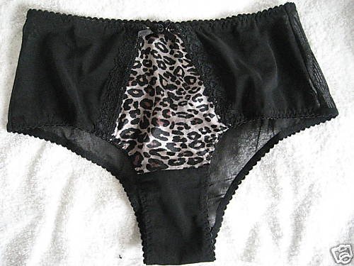 NWT VICTORIA SECRET VERY SEXY SATIN MESH PANTY M