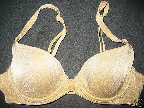NEW BODY BY VICTORIA SECRET SHAPING DEMI 32A GOLD