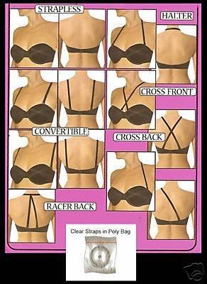 NWT EVERYWAY MULTI WAY CONVERTIBLE & STRAPLESS BRA 36C