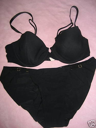 LOT VICTORIA SECRET very SEXY PUSH UP BRA PANTY SET 34B