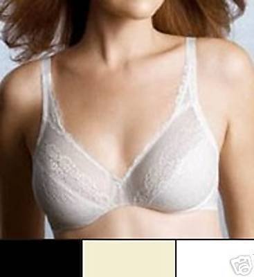 OLGA CHRISTINA 55001 LACE PLUNGE MINIMIZER BRA 38DD NWT