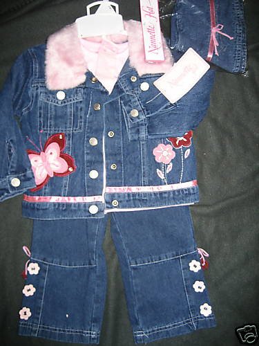 NWT BUTTERFLY COWBOY WESTERN GIRL PAGEANT TWINS 2T GIRL
