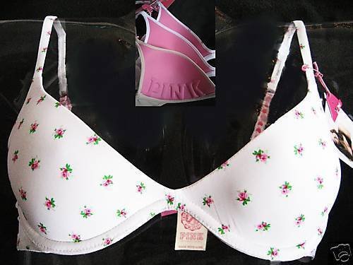 NWT VICTORIA SECRET PINK LOW CUT SCOOPNECK BRA 36B 36 B