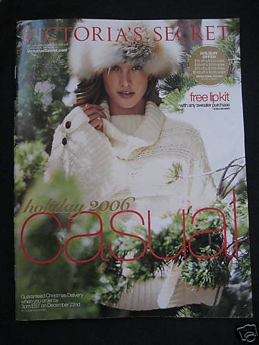 VICTORIA SECRET SEXY HOLIDAY CASUAL CATALOG 2006