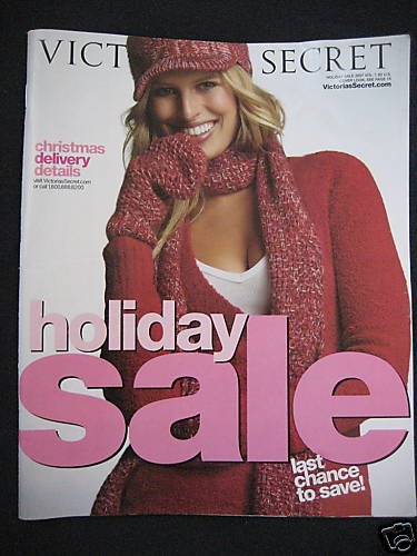 VICTORIA SECRET CATALOG HOLIDAY SALE 2007