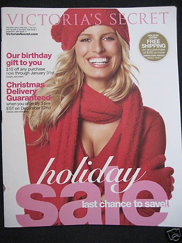 VICTORIA SECRET CATALOG HOLIDAY SALE 2006