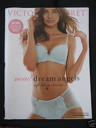 VICTORIA SECRET SPRING SEXY MIRANDA KERR CATALOG 2008