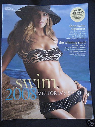 VICTORIA SECRET SWIM 2008 SEXY MODEL CATALOG