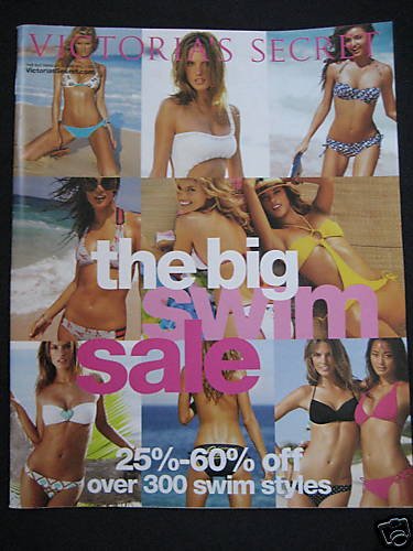 VICTORIA SECRET SWIM BIG SALE 2008 SEXY MODEL CATALOG