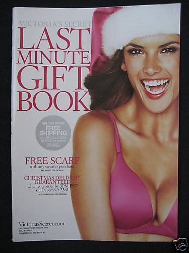 VICTORIA SECRET CHRISTMAS 2005 CATALOG Alessandra