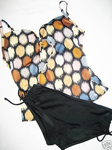 NEW VICTORIA SECRET MIRACLE BRA BOYSHORT TANKINI 34C