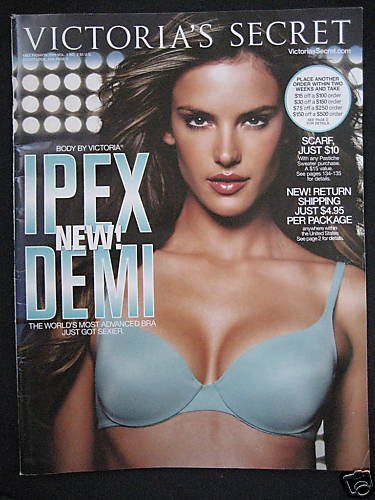 VICTORIA SECRET ALESSANDRA AMBROSIO CATALOG FALL 2007