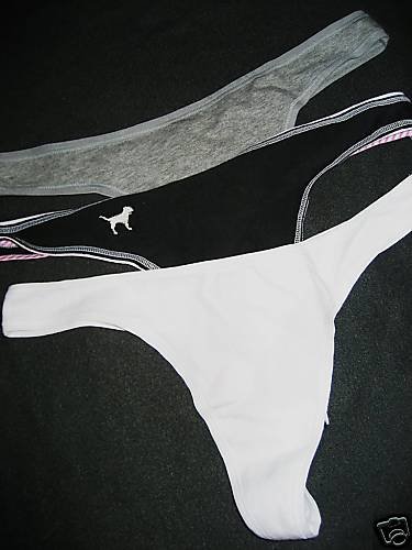 NWT VICTORIA SECRET LOT LOW RISE PINK THONGS S SMALL