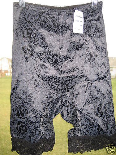 NWT LONG LEG SHAPER GIRDLE TUMMY CONTROL PANTY BLACK L