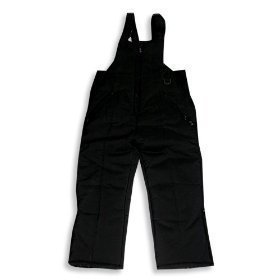 NWT GIRL BLACK WINTER SKI SNOW PANT BIB SNOWPANT 14/16