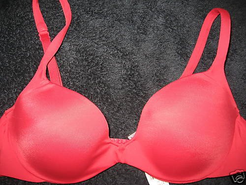 NWT VICTORIA SECRET UPLIFT PUSH UP PADDED BRA 34A RED