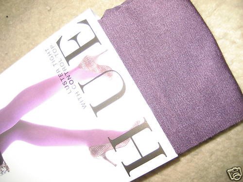 NWT NEW HUE LUSTRE SHINE TWILIGHT CONTROL TOP TIGHTS 2