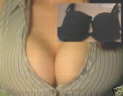 NEW PADDED EXTREME CLEAVAGE PUSH UP AIR GEL BRA 34B
